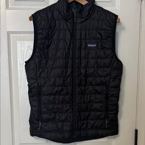 Patagonia Men's Nano Puff Vest - Size Small - Black